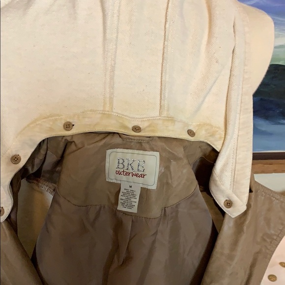 BKE outerwear beige jacket size M - Picture 5 of 8